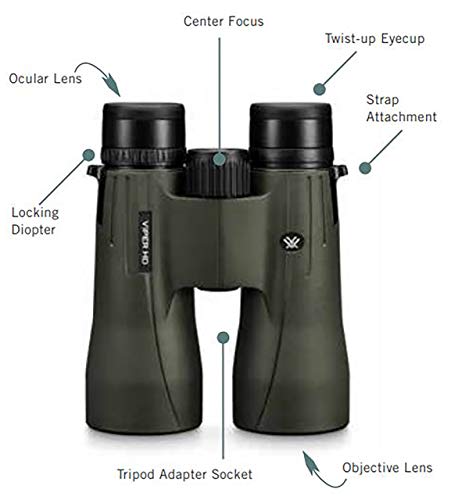 Vortex Optics Viper HD 10x42 Roof Prism Binoculars E4371