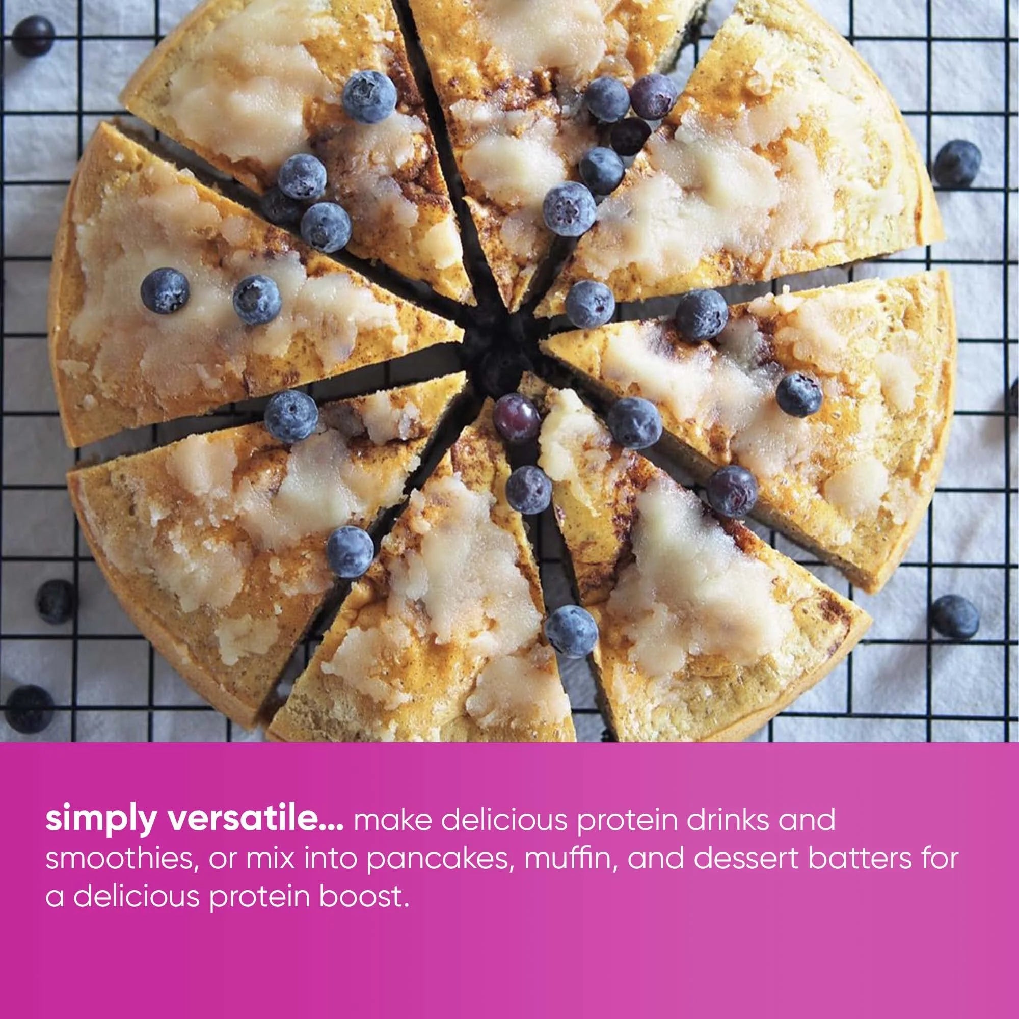 Simply tera's Pure Whey Protein Powder, Bourbon Vanilla P623