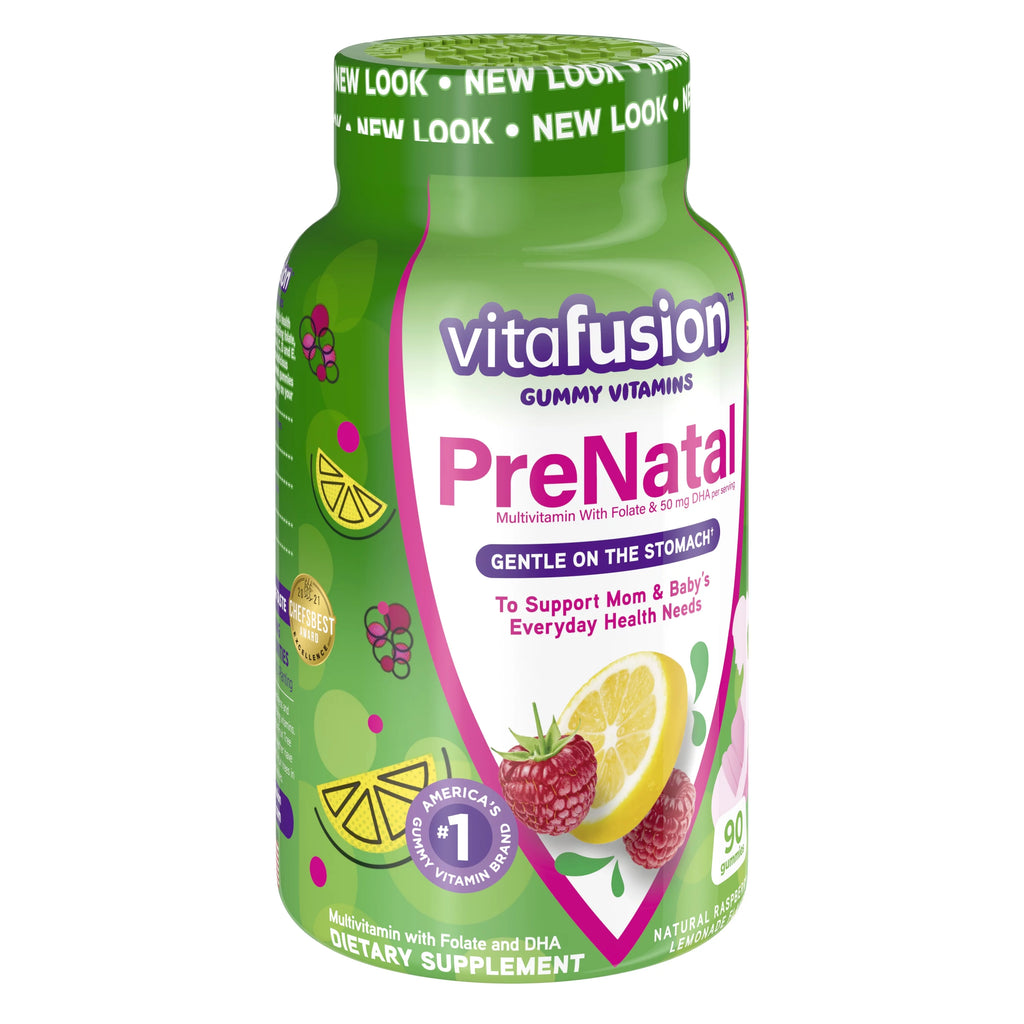 Vitafusion Prenatal Gummy Chews, 90 Count (Pack of 3) K843