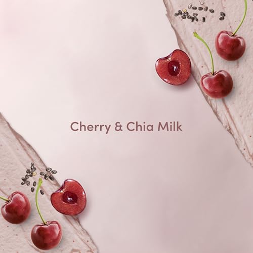 Dove Bar Soap Revitalizante Cherry & Chia Milk, Pack of 6, 3.17 oz E773