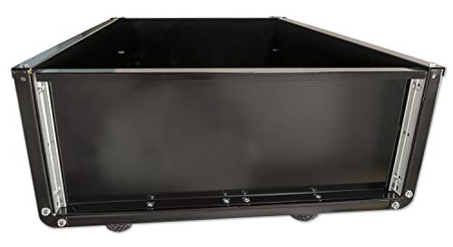 Agri-Fab 750-Pound Tow Behind Dump Cart, Black K180