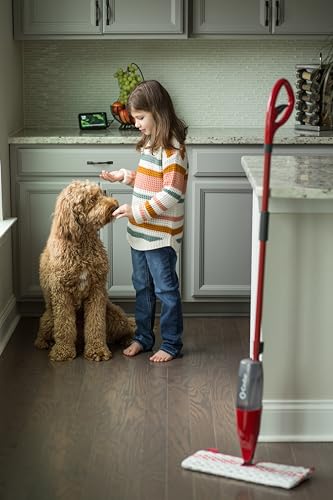 O-Cedar ProMist MAX Spray Mop with 3 Extra Refills, Red R149900