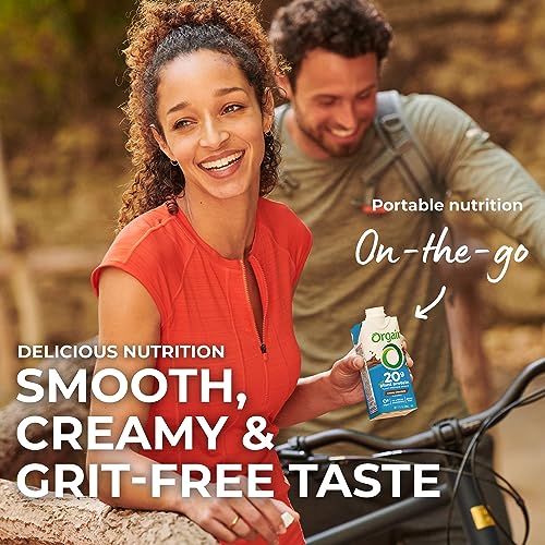 Orgain Organic Vegan Protein Shake, Creamy Chocolate, 20g Plant Protein, 11 Fl Oz (Pack of 12) I985053