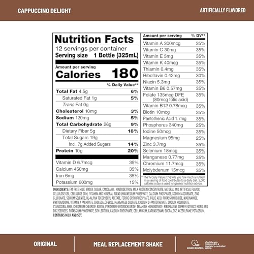 SlimFast Meal Replacement Shake, Creamy Milk Chocolate, 11 Fl Oz, 12 Count Q3335