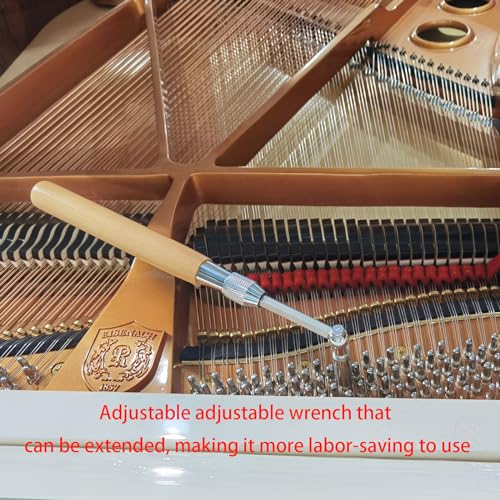 Professional Piano Tuning Hammer and Mute Kit 8 Pieces R100