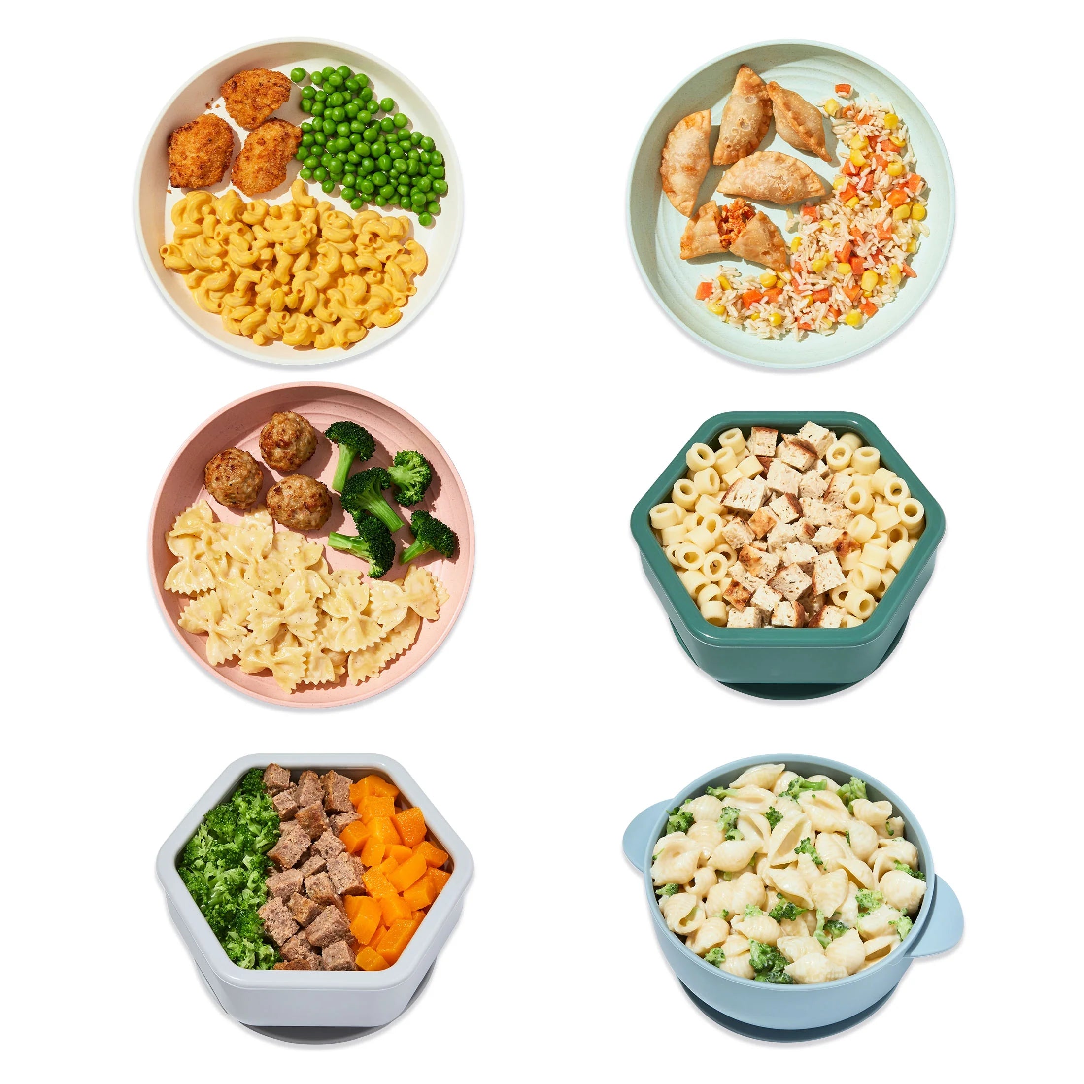Nurture Life Finger Food & Kids Meal Self-Feeding Favorites, Pack of 6 M51741