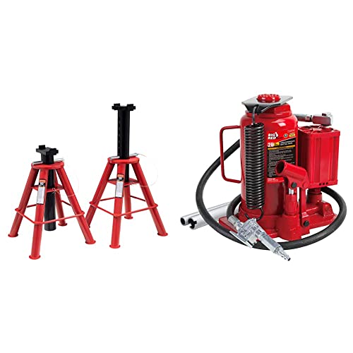 Sunex 1410 10-Ton Pin Type Jack Stands, Pair R896444