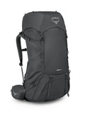 Osprey Rook 65L Men's Backpacking Backpack, Dark Charcoal/Silver Lining, Extended Fit