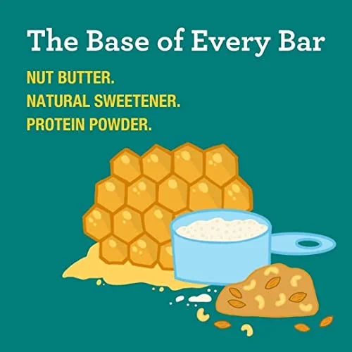 Rise Whey Protein Bars - Almond Honey | Healthy Breakfast Bar & Protein Snacks, 20g Protein, 4g Fiber, Just 3 Whole Food Ingredients, Non-GMO Healthy Snacks, Gluten-Free, Soy Free Bar, 12 Pack