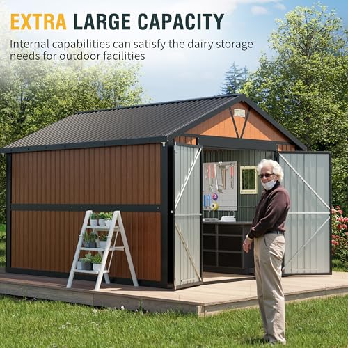 Outdoor Storage Shed 5x3 Ft Metal Steel with Lockable Door N4246