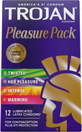 TROJAN Ultra Thin 36 Count and Pleasure Variety 12 Count Condoms Value Bundle
