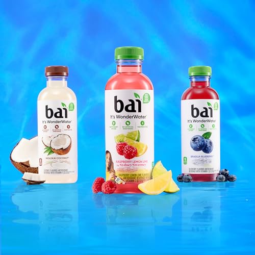 Bai Coconut Variety Pack, Antioxidant Infused Water, Vitamin C, 18 fl oz, 12 Pack C780