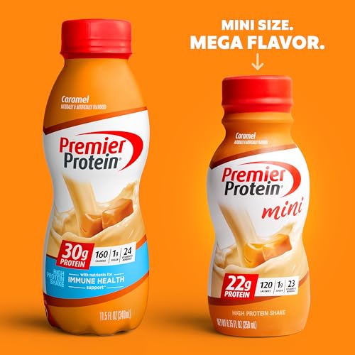 Premier Protein Shake MINIs Chocolate, 8.75 fl oz, Pack of 12 O5594