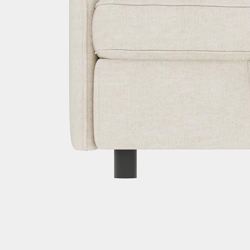 Oversized Modular Sectional Sofa with Movable Ottomans, U-Shaped Chenille J2923