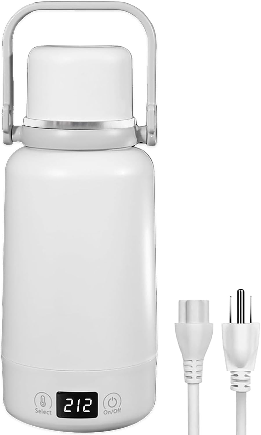 Portable Travel Electric Kettle, 1L/35oz Electric Kettle with Temperature Control and LCD Display, Hot Water Kettle Electric for Boiling Water Automatic Heat Preservation & Boil Dry Protection