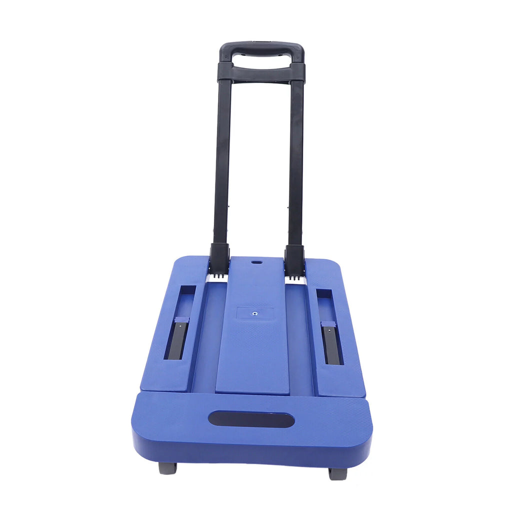 Folding Dolly Trolley Cart 220lbs Capacity 6 Wheels P5568