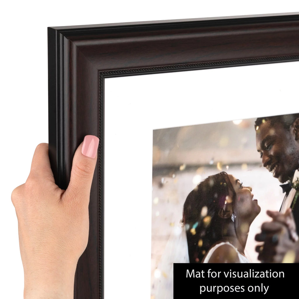 ArtToFrames 20x30 Inch Mahogany Picture Frame with Plexi Glass H600