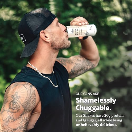 Slate Milk High Protein Dark Chocolate Shake, Lactose Free, 11 fl oz, 12 Cans C31569