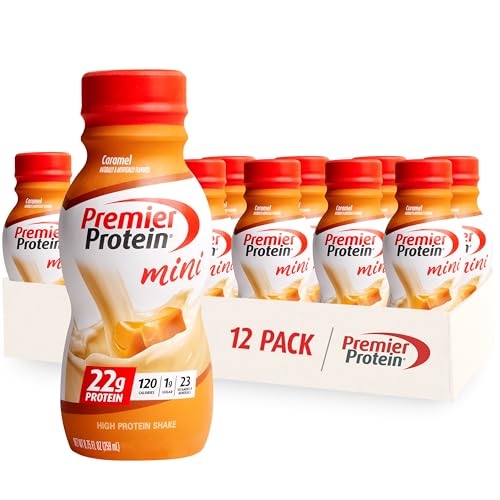 Premier Protein Shake MINIs Chocolate, 8.75 fl oz, Pack of 12 O5594