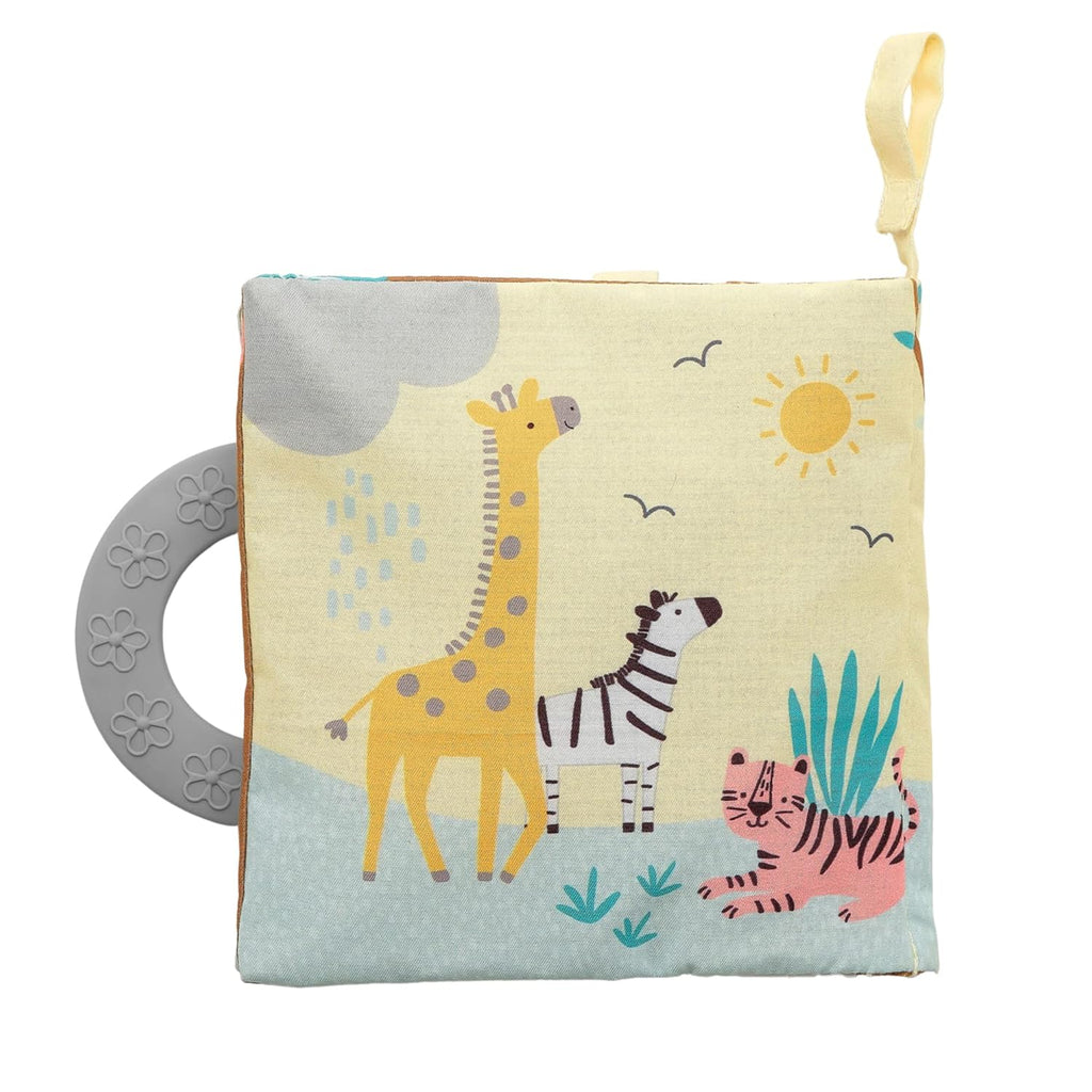 Lambs & Ivy Jungle Friends Soft Book & Elephant Plush Toy Set Y886576