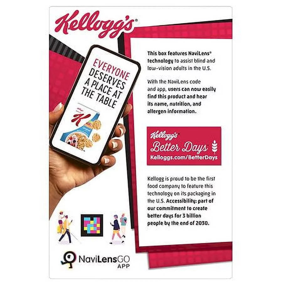 Special K Original Cold Breakfast Cereal, 9.6oz, 2-Pack Z298170