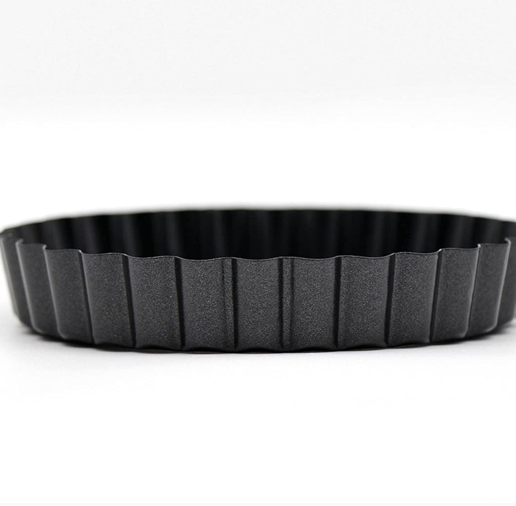 6 pcs 3" Mini Tart Pans Removable Bottom, Carbon Steel Baking Tool T30750