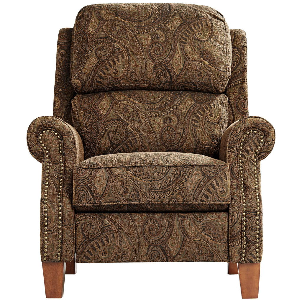 Kensington Hill Beaumont Warm Brown Paisley Fabric Recliner Chair K88903