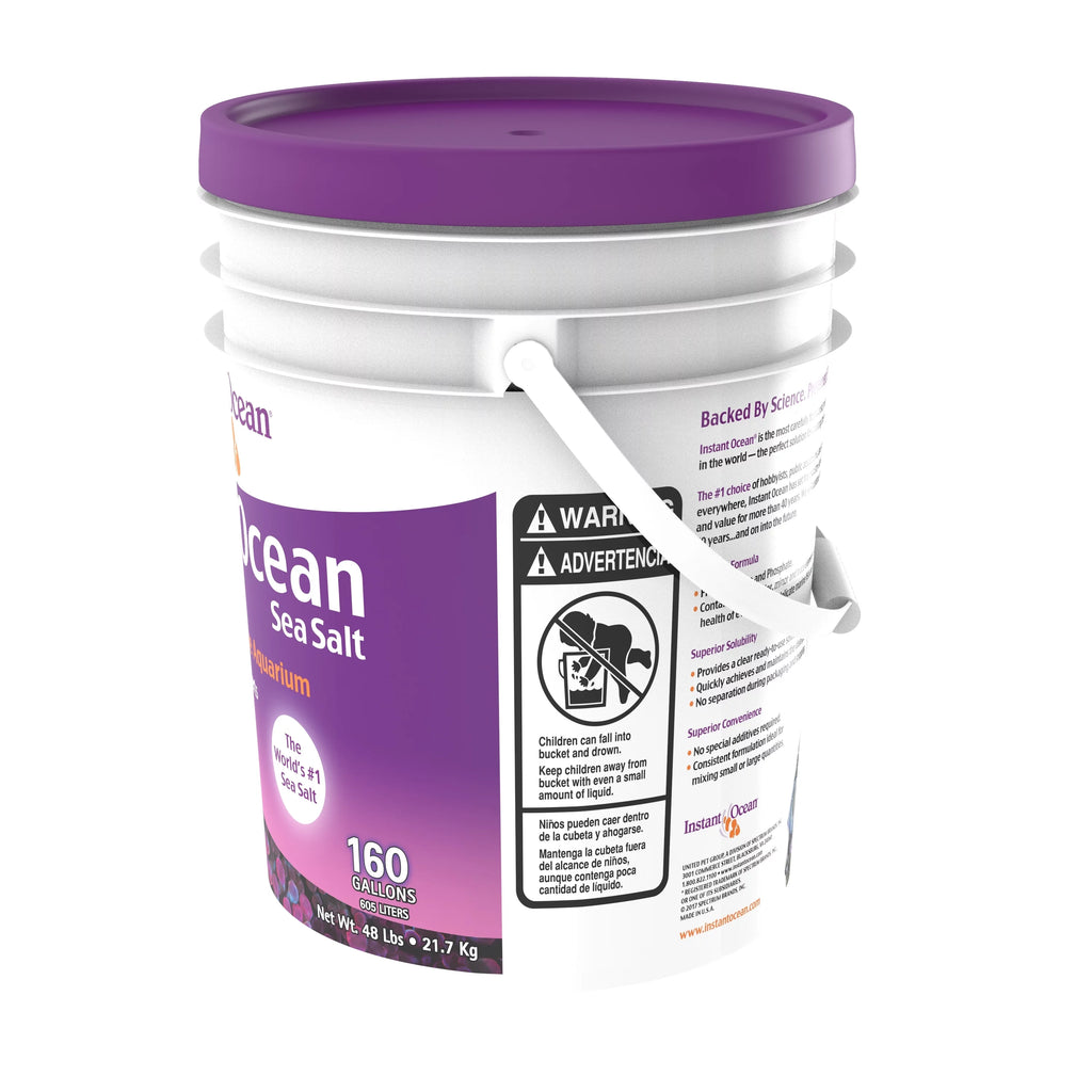 Instant Ocean Sea Salt for Marine Aquariums, 160 gal O143