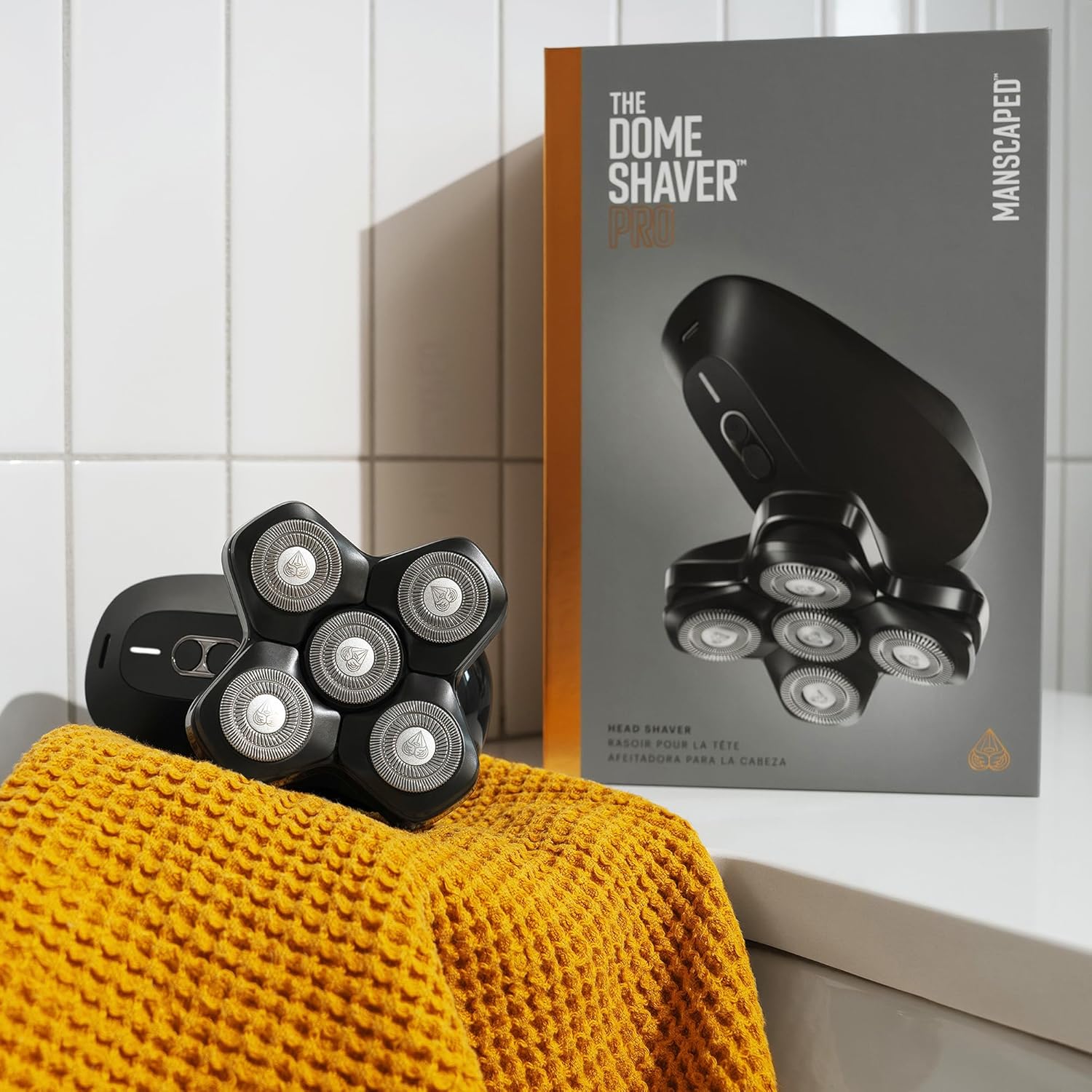 MANSCAPED® The Dome Shaver™ PRO Head Shaver for Bald Men with SkinSafe® Technology B172892