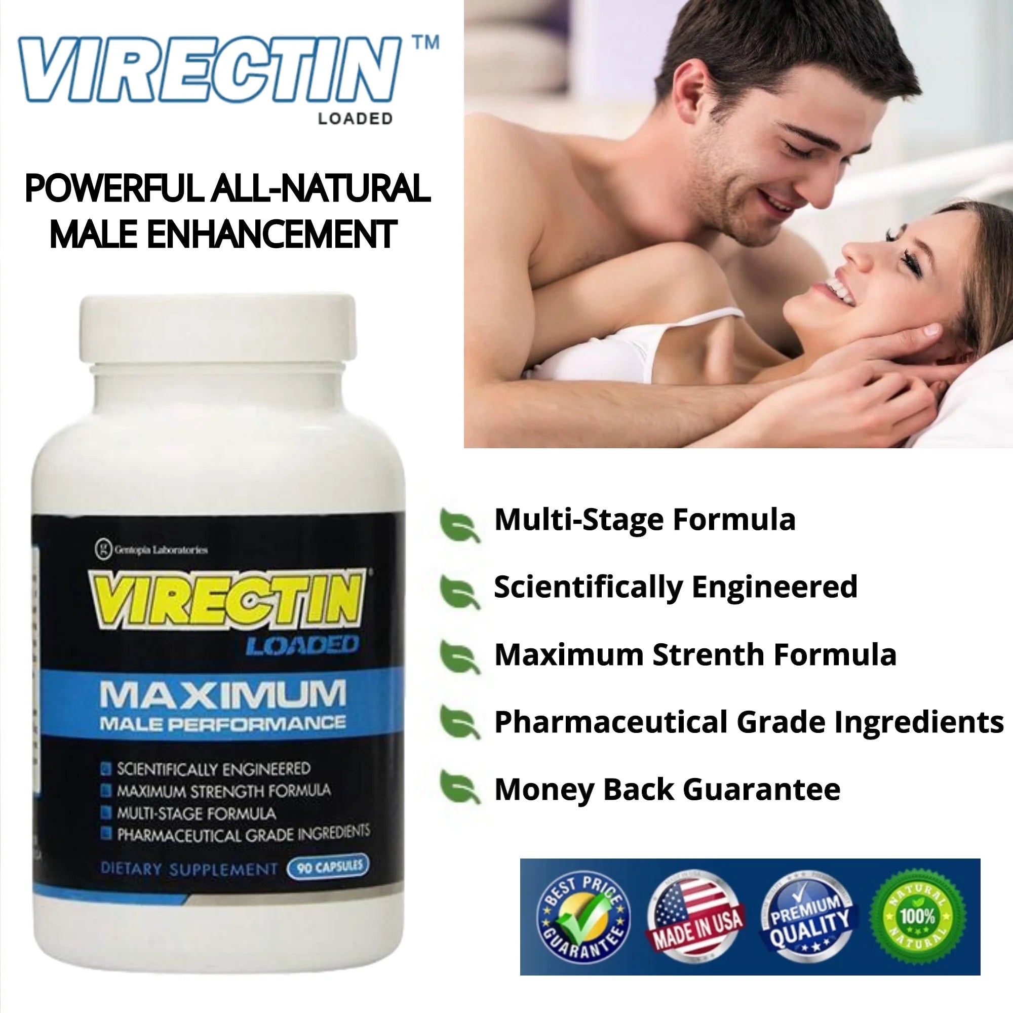 Virectin Loaded Male Performance Dietary Supplement Z7514