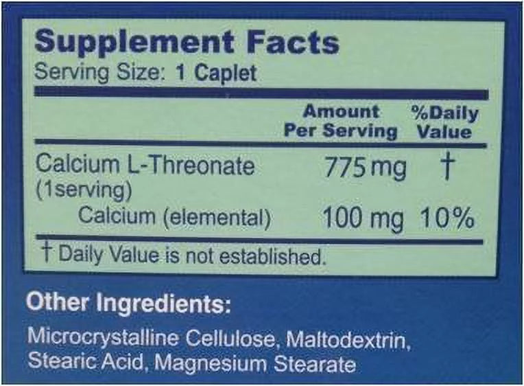 BioCalth Calcium Threonate Supplement, 270 Caplets R462