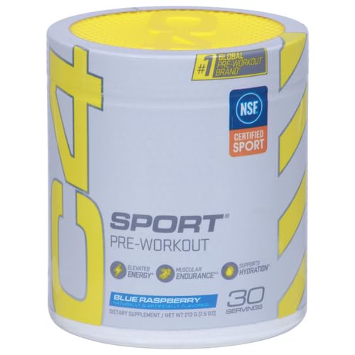 Cellucor C4 Sport Pre Workout Powder Watermelon, NSF Certified for Sport, 30 Servings P484457