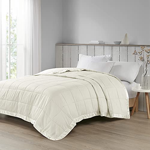 Madison Park Cambria Down Alternative Blanket, King Taupe S221
