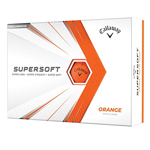 Callaway Golf 2021 Supersoft Golf Balls (One Dozen)