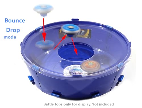 Double Decker Battle Arena Stadium for Beyblade Burst Toys (Blue) M2702
