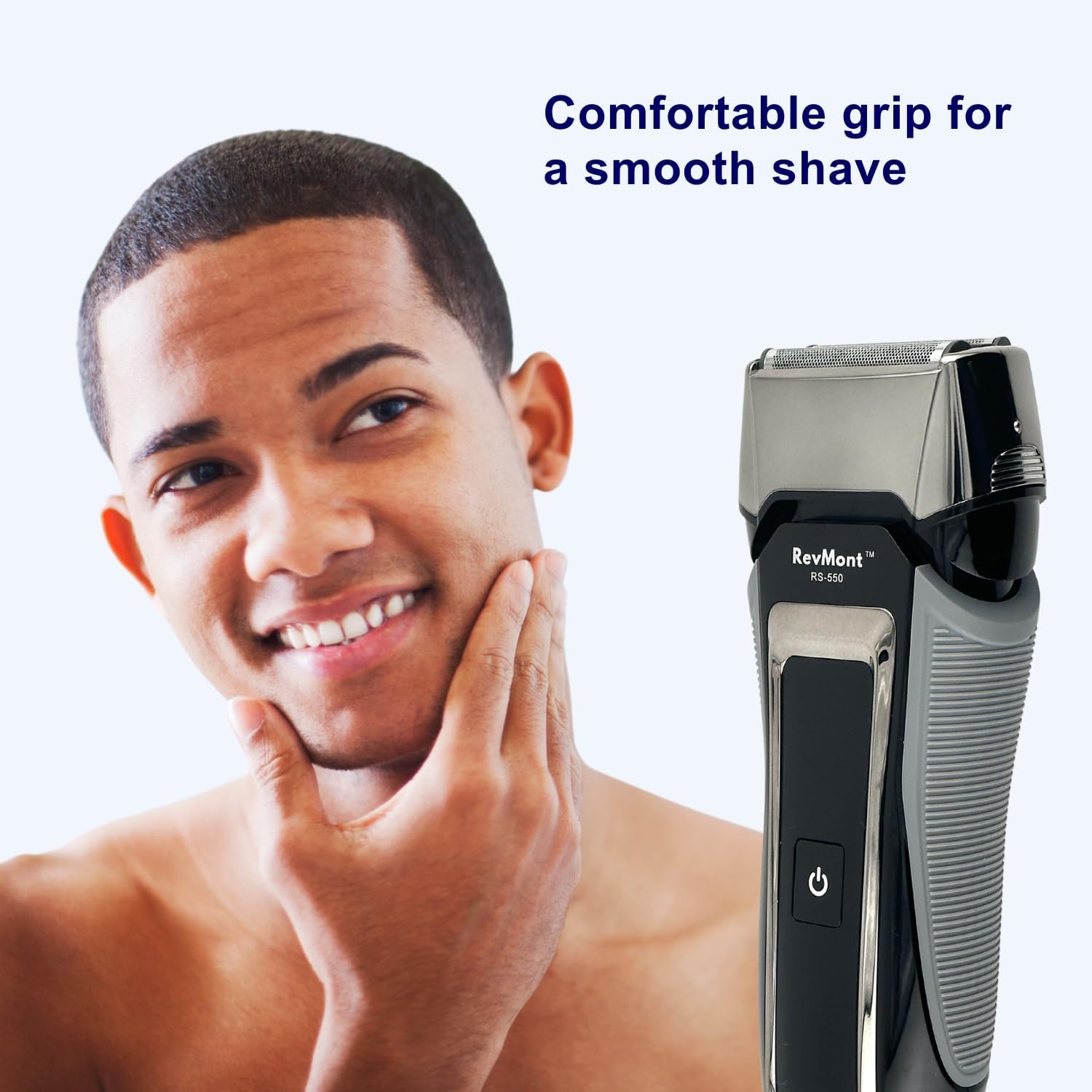 RS-550 Rechargeable Electric Shaver for Men, IPX7 Waterproof, Pivoting Head E52986