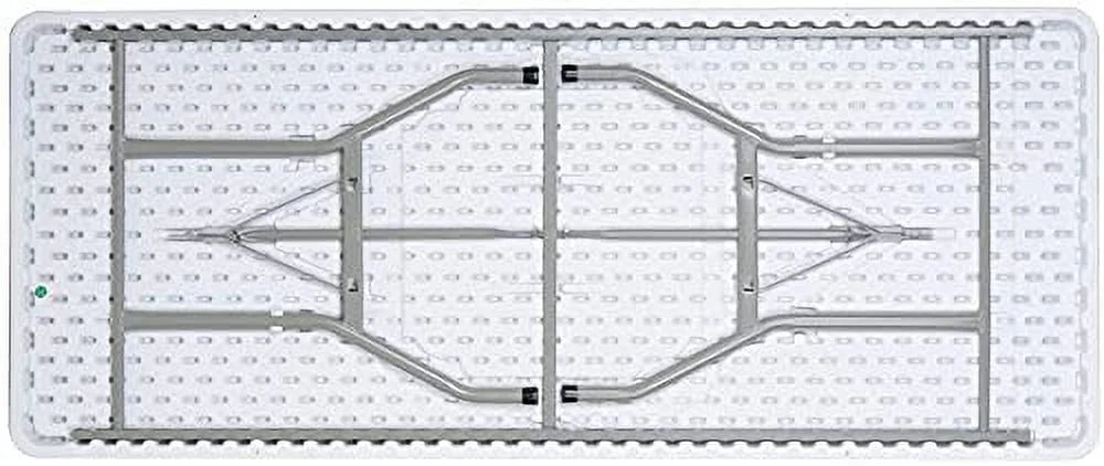 6ft Bi-Fold Folding Table Portable Plastic Indoor Outdoor Picnic Party Dining Camp Table C26995