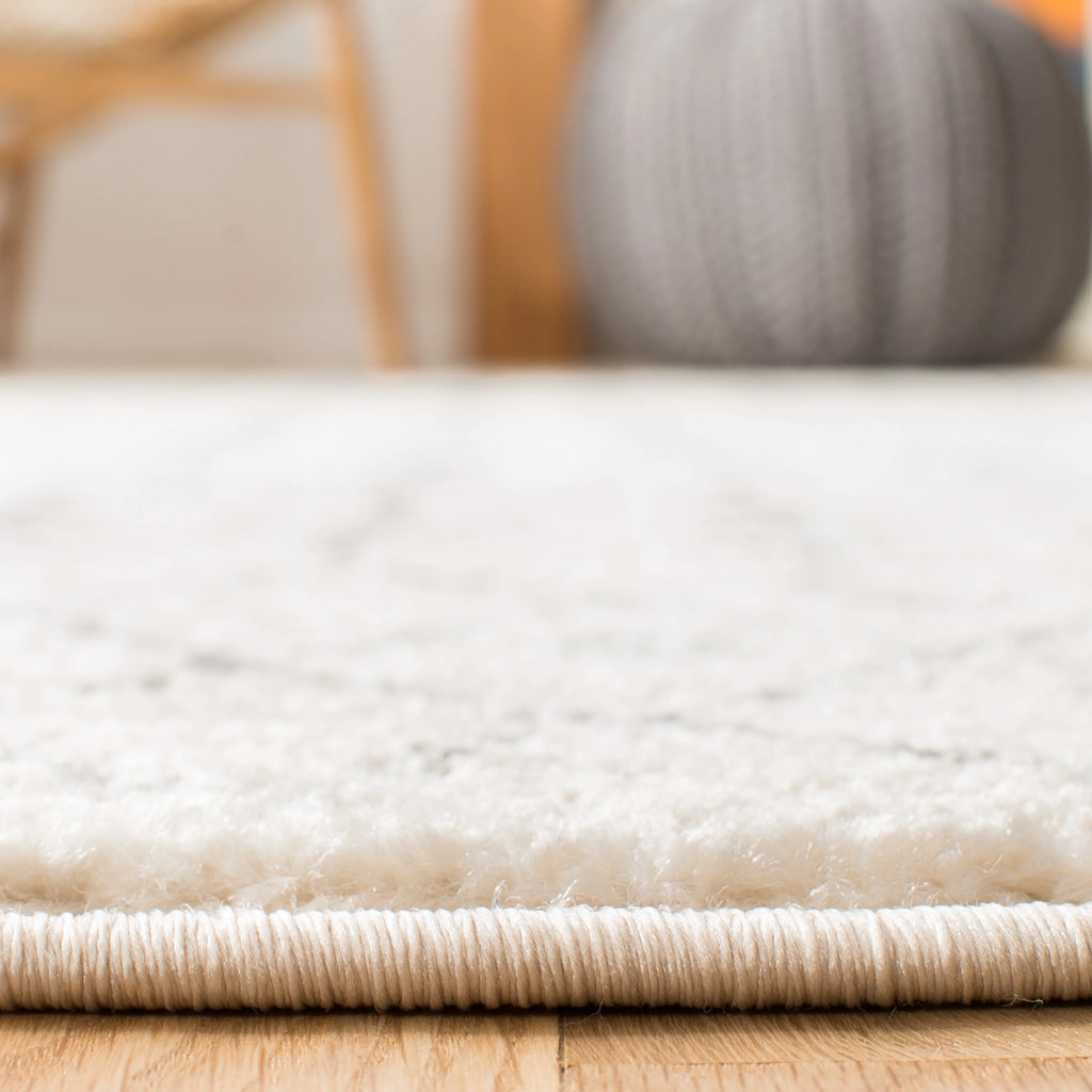 SAFAVIEH Tulum Goddard Moroccan Geometric Area Rug, Ivory/Grey, 8' x 10' H9162