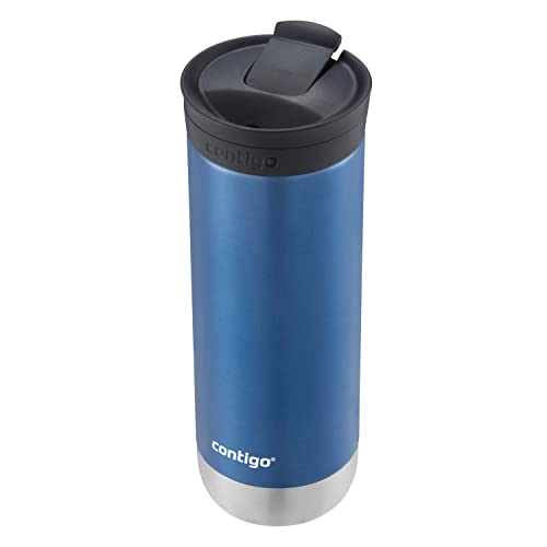 Contigo SNAPSEAL Insulated Stainless Steel Travel Mug 2 Pack, 20oz, Blue Corn & Acid Wash O816483