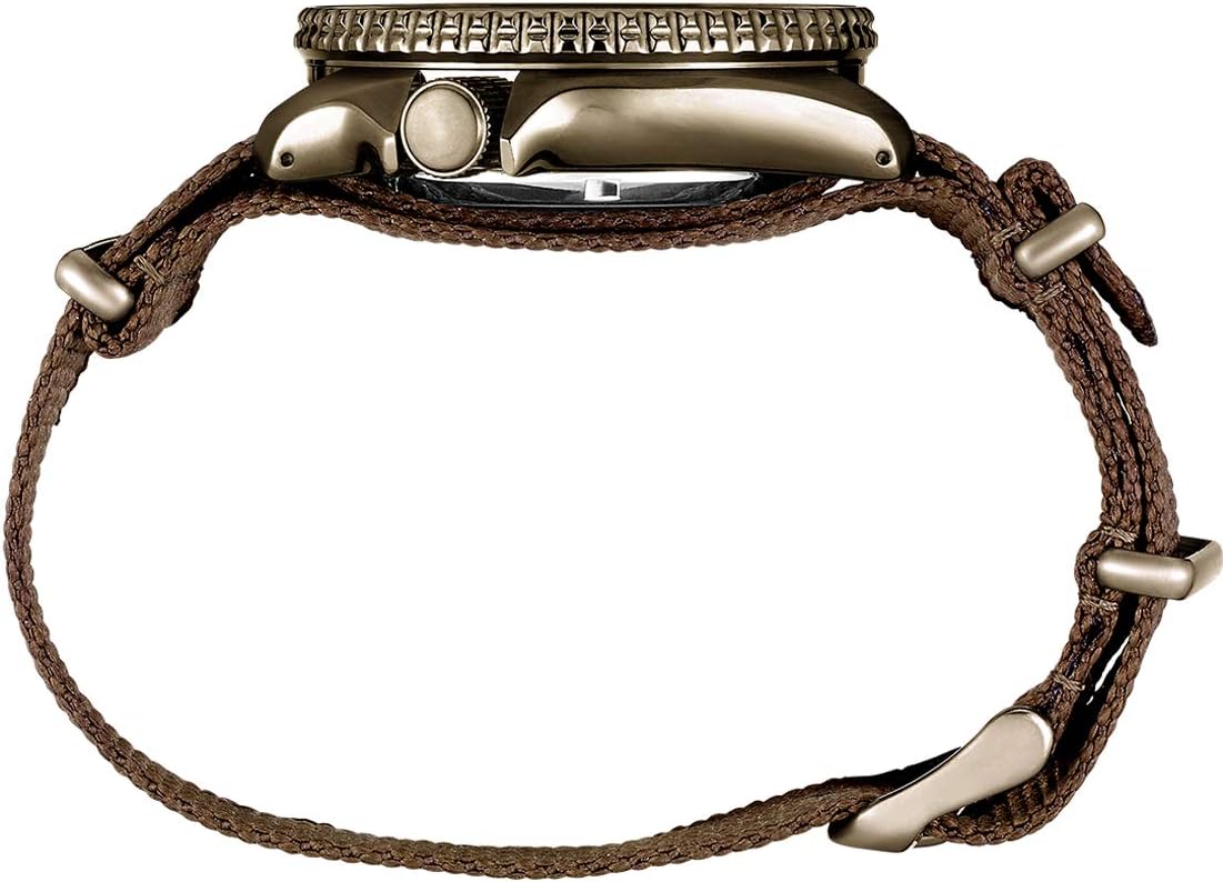 SEIKO SRPD85 5 Sports Men's Watch Brown Stainless Steel V1879