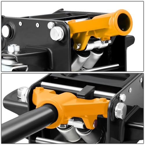 DNA MOTORING Floor Jack 3 Ton Low Profile Heavy Duty Hydraulic Car Jack, Black T11604