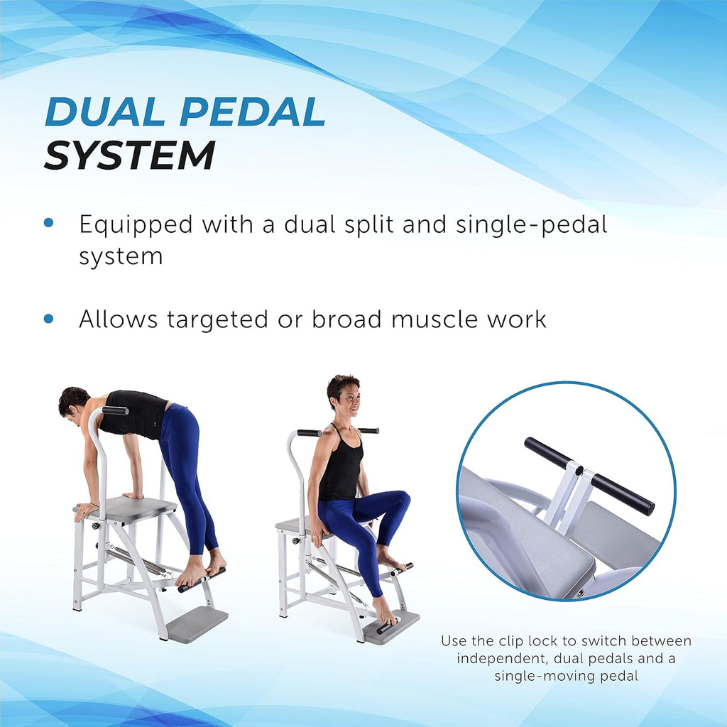 AeroPilates Precision Pilates Chair - Home Gym Workout Machine P769451