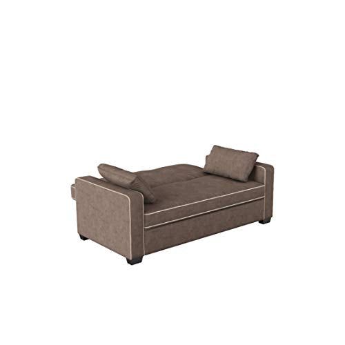 Serta Ainsley Convertible Sleeper Sofa Queen Size Navy Velvet V951