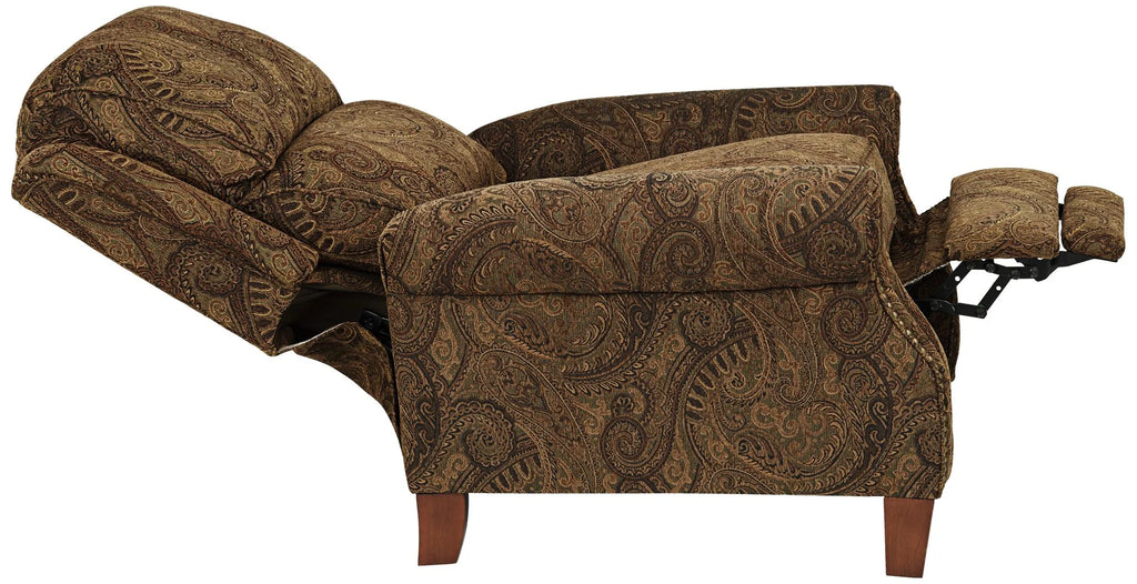 Kensington Hill Beaumont Warm Brown Paisley Fabric Recliner Chair K88903