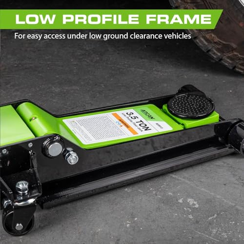 ARCAN Tools 3-Ton Quick Rise Aluminum Floor Jack with Dual Pump Pistons I786