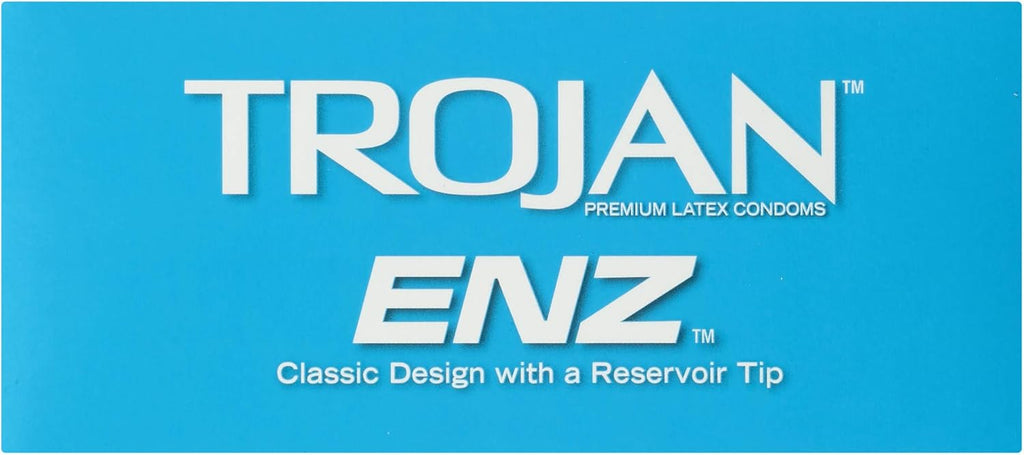 TROJAN ENZ Lubricated Condoms, Latex, 36 Count H473