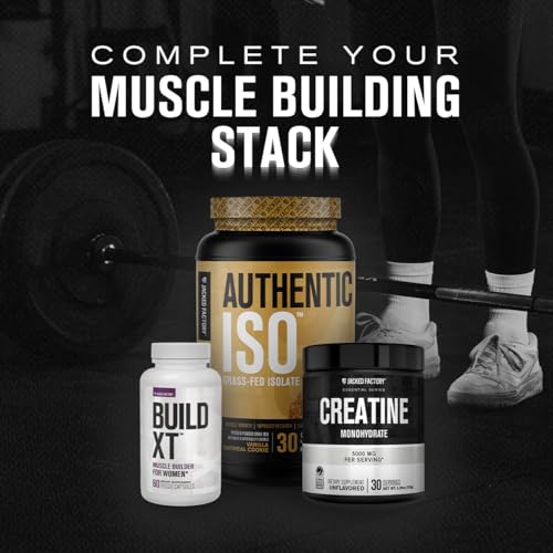 Jacked Factory Build-XT Daily Muscle Builder Supplement - 60 Veggie Pills C560