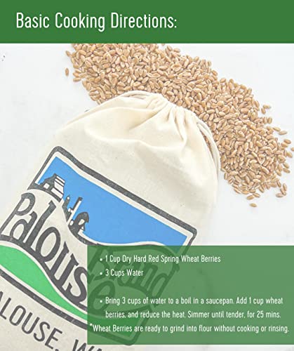 Hard Red Spring Wheat Berries 25 lbs Non-GMO Kosher N815033