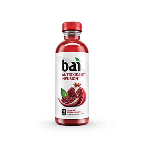 Bai Coconut Flavored Water, Molokai Coconut, 18 fl oz Bottles (Pack of 12) N9326