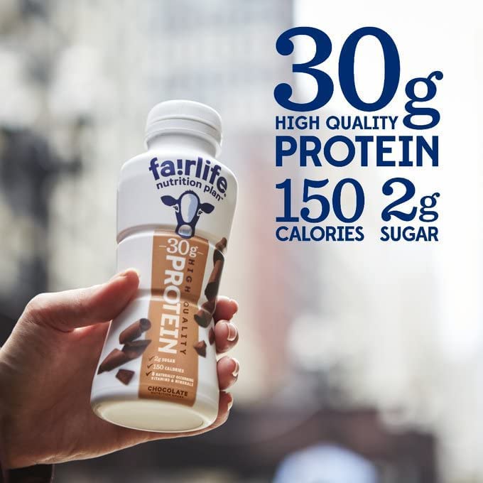 Fairlife Nutrition Plan High Protein Shake Variety Pack - Chocolate & Vanilla, 11.5 Fl Oz (8 Pack) G62198
